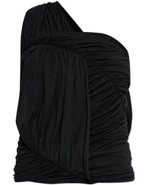 Rick Owens Draped Top - Black