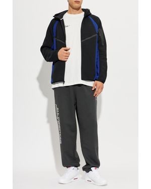Nike Sweatpants With Ribbed Cuffs - Blue
