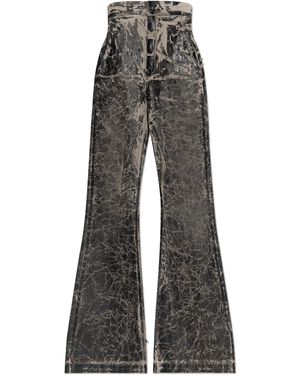 Rick Owens Wide Trousers - Grey