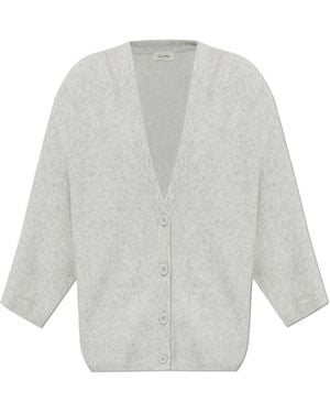 American Vintage Loose-Fit Cardigan - White