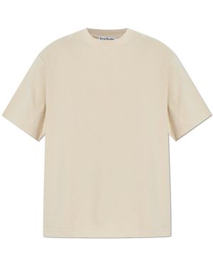 Acne Studios Cotton T-Shirt - White