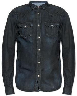 DIESEL Denim Shirt 'D-Vega' - Blue