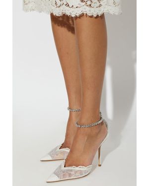Jimmy Choo 'Saeda' Heeled Shoes - Brown