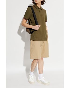 Moncler Shorts With Pockets - Natural