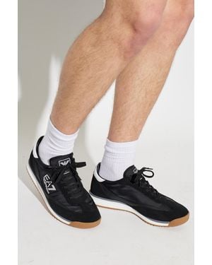 EA7 Sports Shoes With Logo - Black