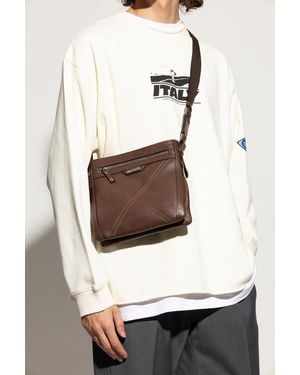 Iceberg Leather Shoulder Bag - Natural