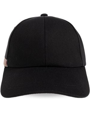 Paul Smith Baseball Cap - Black