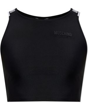 Moschino Top From The "Active" Line - Black