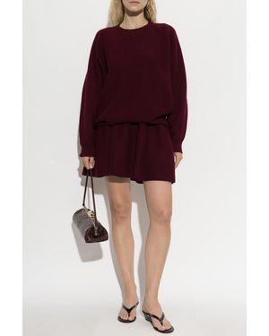 Lisa Yang Cashmere Skirt - Red