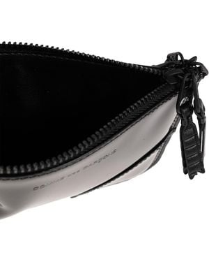 Comme des Garçons Leather Waist Bag - Black