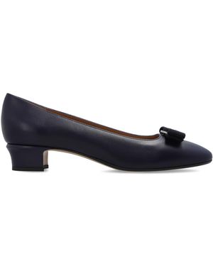 Ferragamo 'Vara' Heeled Shoes - Blue