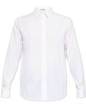 Loewe Shirt With Logo - White