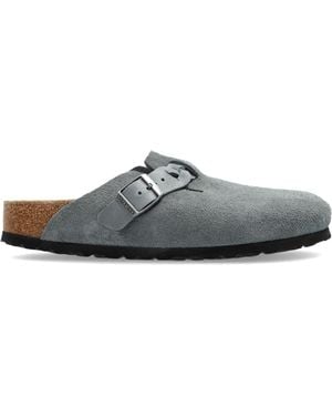Birkenstock Slides Boston Braided - Blue