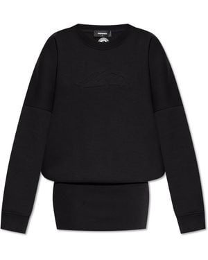 DSquared² Dress With Logo - Black