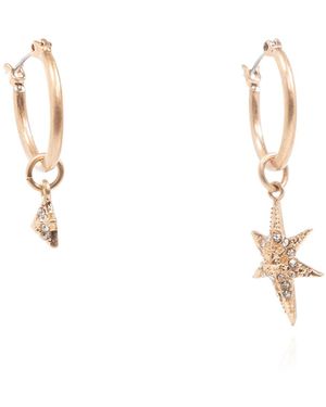 AllSaints Earrings With Charms - Brown