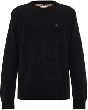 Burberry Cashmere Sweater 'Clifford' - Black