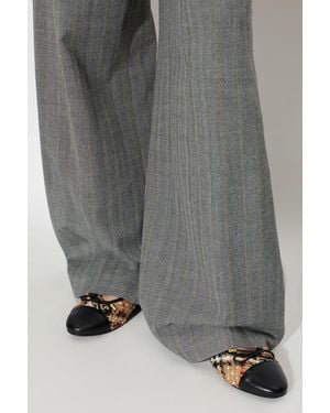 Burberry 'Highgate' Ballerinas - Gray