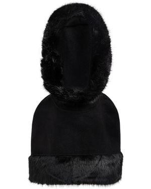 By Malene Birger Woollen Cape "Marta" - Black