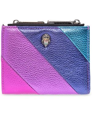 Kurt Geiger Multicoloured Wallet With Logo - Purple