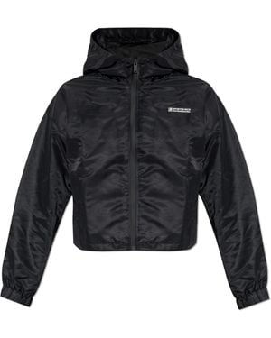 Sporty & Rich Jacket With Logo - Black