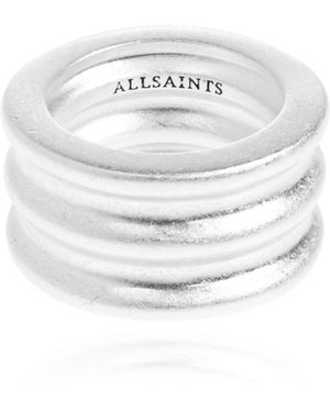 AllSaints Brass Ring - White