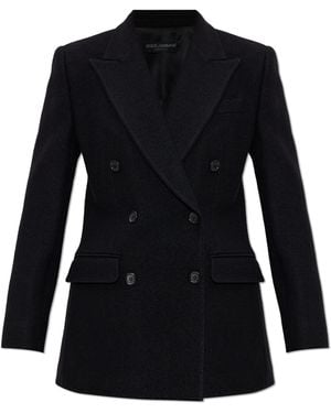 Dolce & Gabbana Short Coat - Black