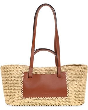 Ulla Johnson "Lali" Handheld Bag - Brown