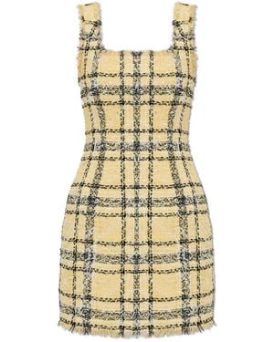 Balmain Tweed Dress - Metallic