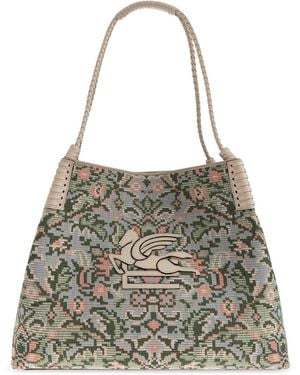 Etro 'Libra Large' Shopper Bag - White