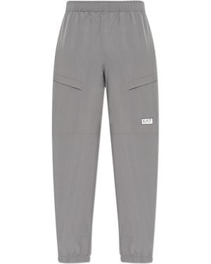 EA7 Loose-Fit Pants - Grey