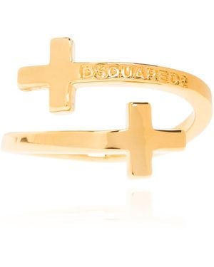 DSquared² Brass Ring - Metallic