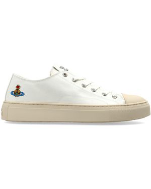 Vivienne Westwood Plimsoll Low' Sports Shoes - White