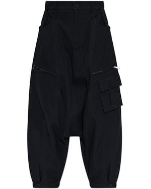 Issey Miyake Cargo Trousers - Blue