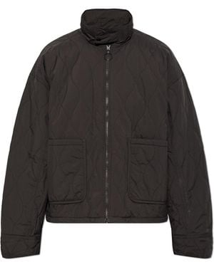 Rethinkit Studios Jacket With A Stand-Up Collar - Black