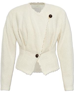 Isabel Marant Tweed Blazer "Suna" - White