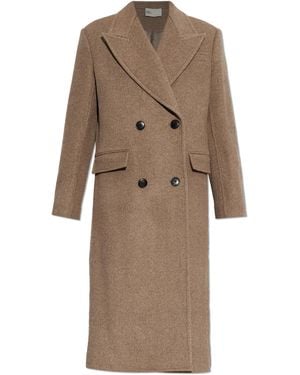 Tory Burch Wool Sweater With A Stand-Up Collar - Multicolour