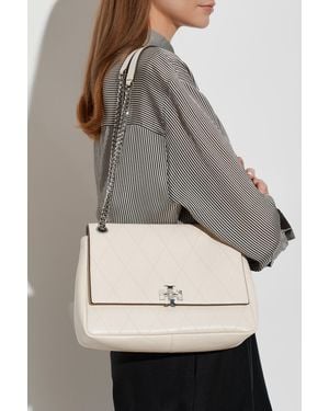 Tory Burch Shoulder Bag 'Charlie' - Gray