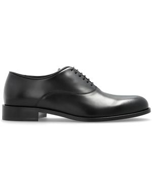 Giorgio Armani Derby Type Shoes - Black