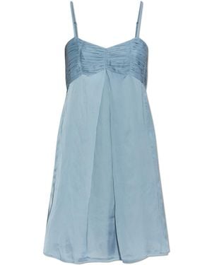 Zadig & Voltaire 'Rippies Satin' Dress - Blue