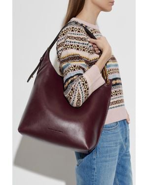 Marc Jacobs Leather Shoulder Bag 'Scene Large' - Red