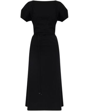 Lemaire Dress With A Waist Belt - Black