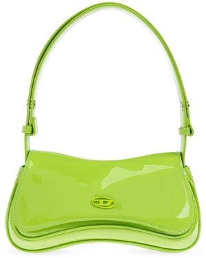 DIESEL Shoulder Bag Play Clutch - Green