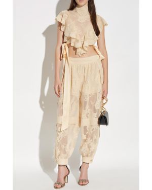 Zimmermann Lace Top - Natural