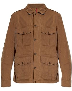 Moncler Ribbed Jumper - Brown