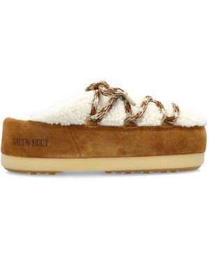 Moon Boot "Mb Evx Mule Shearling" Shoes - Brown
