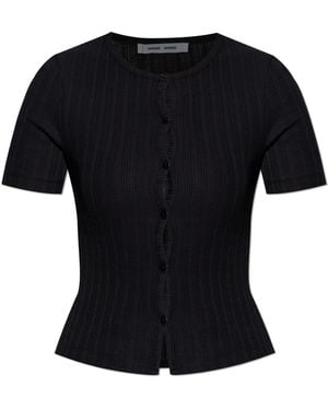 Samsøe & Samsøe Top Sajuni - Black