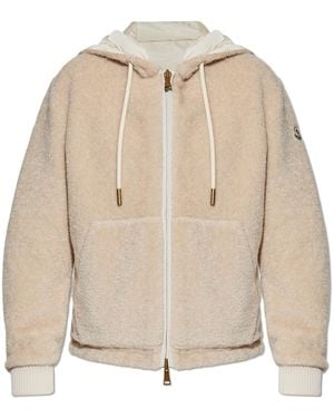 Moncler Reversible Hooded Jacket - Natural