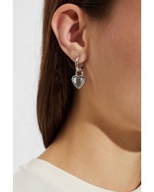 Marc Jacobs Earrings With Pendant - Brown