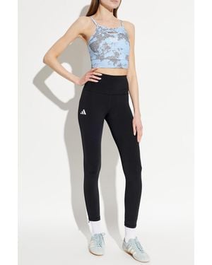 EA7 Short Training Top With Straps - Blue