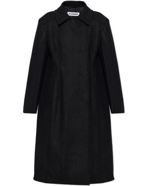 Jil Sander Wool Coat - Black